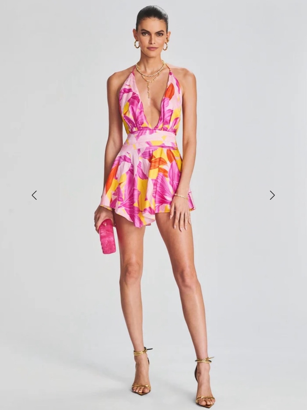 Retrofete Valo Silk Dress